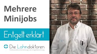 Entgelt erklärt Mehrere Minijobs [upl. by Meil]