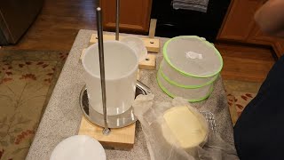 Cheesemaking  Italian Montasio Cheese [upl. by Malin]