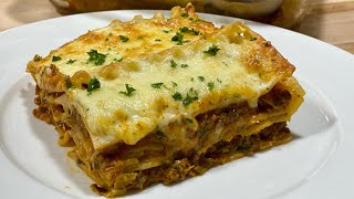 LA RECETTE DES LASAGNES AU BŒUF HACHÉ ET À LA SAUCE ROSÉE👩🏻‍🍳 Deli Cuisine [upl. by Jazmin]