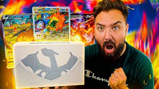 ULTIME OUVERTURE DU COFFRET DRACAUFEU ULTRA PREMIUM FR   Coffret Pokemon de lannée [upl. by Nnairol]