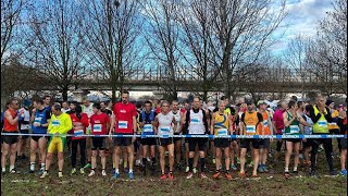 Cross di Settimo Torinese 11022024  Video partenze e arrivi [upl. by Kornher]