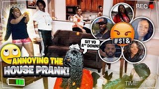 ANNOYING THE HOUSE PRANK  GONE WRONG 😡 [upl. by Gadmann]