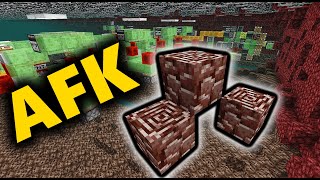 AFK Ancient Debris Farm  Minecraft Nether Update [upl. by Hirasuna]