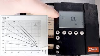 Heizkurve Kennlinie amp Vorlauftemperatur richtig einstellen  Heizung wird nicht warm  was tun [upl. by Ecnar]