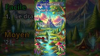 Quizz Monde Fantasy  Êtesvous un véritable aventurier des terres magiques  🏰🐉 [upl. by Eversole366]