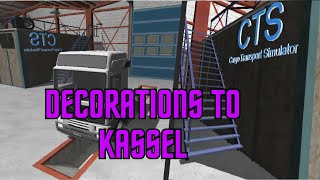 Cargo Transport Simulator  Decorations to Kassel [upl. by Enillebyam]