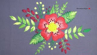 quotHow to Embroider a Round Design on a Tea Table Clothquot [upl. by Lorene322]