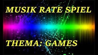 MUSIK RATE SPIEL GAMES [upl. by Niela47]