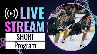 LIVE  Short Program  ISU World Synchronized Skating Championships  Zagreb 2024  WorldSynchro [upl. by Thebault474]