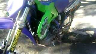 KLX 650 r com motor xt 600 [upl. by Zetrac]