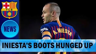 Andrés Iniesta Confirms His Retirement From Football [upl. by Erdeid]