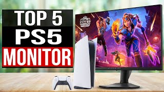 TOP 5 Best Monitor for PS5 2024 [upl. by Adelheid489]