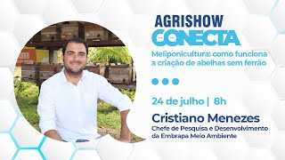 Meliponicultura como funciona a criação de abelhas sem ferrão  Agrishow Conecta [upl. by Hendrik311]