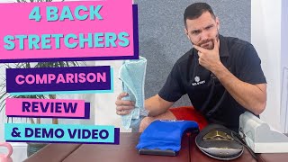 Do Back Stretchers Work For Back Pain Stretcher Comparison amp Demonstration [upl. by Kcaj]