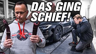 ⚡ DAS war GEFÄHRLICH ⚡  140000€ TESLA PLAID mit 1020 PS springt vom PRÜFSTAND [upl. by Donahoe]