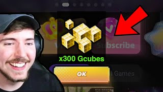 Free Gcubes HUGE Update in Blockman GO [upl. by Narih]