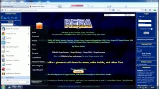 How To  KEGA Fusion Netplay [upl. by Dilisio]