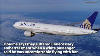 Nigerian Woman Claims She Was Removed From United Airlines Flight For quotPungentquot Smell [upl. by Petunia]