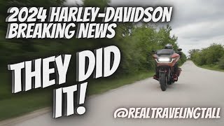 They did it New 2024 HarleyDavidson Breaking News [upl. by Nosduh]