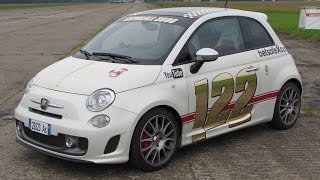 2014 Fiat Abarth 595 50th Anniversario Start Up Road Test and In Depth Review [upl. by Eladnor]