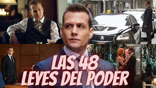 HARVEY SPECTER Y LAS 48 LEYES DEL PODER SUITS [upl. by Renard824]