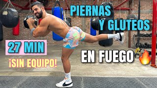 Rutina Para Piernas Y Gluteos En Casa 27 Minutos Ejercicios Para Endurecer Piernas Sin equipo [upl. by Lledualc]