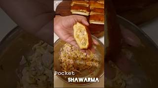 Pocket shawarma recipe cooking shortsfoodshorts [upl. by Heymann]