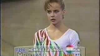 Henrietta Onodi  1992 Barcelona Olympic  VT 2 [upl. by Erkan]