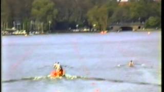 Ruderregatta in Münster auf dem Aasee 1992 [upl. by Redienhcs31]