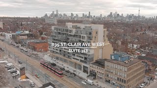 835 St Clair Ave West  Suite 318 • Toronto Condos • JampC Toronto [upl. by Aros508]