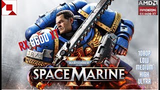 Warhammer 40000 Space Marine 2 on RX 6600 XT 8gb  1080p All Settings  warhammer40kspacemarine2 [upl. by Alfonse643]