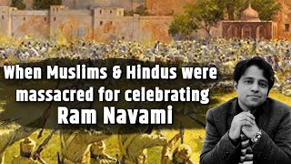 Jallianwala Bagh was a reaction to Muslims celebrating Ram Navami by Saquib Salim  Awaz The Voice [upl. by Onid]