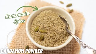 How to Make Cardamom Powder at Home [upl. by Alpert]