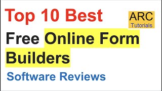 Top 10 Best Free Online Form Builder  Free Form Creator Online  Free Forms Online Builder Software [upl. by Aika91]