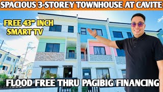 SPACIOUS 3STOREY TOWNHOUSE AT TRECE MARTIRES CAVITE  DANIELLA MODEL AT GOLDEN HORIZON RENT TO OWN [upl. by Tolman]