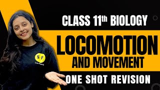 Locomotion amp Movement One SHOT REVISION🔥  CLASS 11TH BIOLOGY NCERT WITH SONAM MAAM [upl. by Stine]