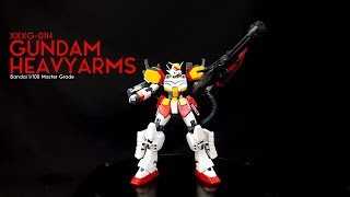 MG Gundam Heavyarms Speed Build [upl. by Battista313]