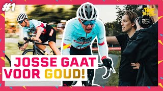 WE GAAN KOERSEN 😱  JOSSE GAAT VOOR GOUD🏅 1 [upl. by Niram527]