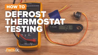 Defrost Thermostats 101 A Complete Guide to Troubleshooting and Testing [upl. by Ellette]