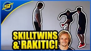 Barcelona Football Player Ivan Rakitić Football Skills Tutorial ft SkillTwins ★ [upl. by Eedolem601]