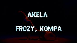 Ayan Ahmed  Akela ft Frozy  kompa Official Lyrics Video [upl. by Callery404]