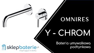 Y Bateria umywalkowa podtynkowa Chrom OMNIRES Y1215HLCR  SklepBateriepl [upl. by Eahc640]