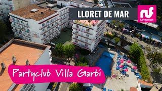 Partyclub Villa Garbi in Lloret de Mar  ruf Jugendreisen [upl. by Landa]