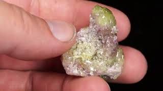 Vesuvianite Jeffrey Mine Val des Sources Asbestos Quebec Canada [upl. by Etteniotnna]