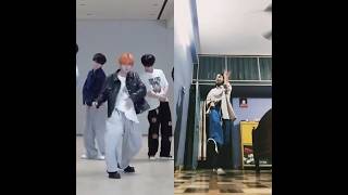 ENHYPENOFFICIAL  Brought the heat back dance cover comparison ver [upl. by Nedrah988]