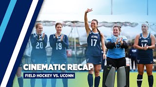 Villanova Field Hockey vs Uconn Recap [upl. by Bodwell]