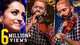 Govinds Heart Melting Kadhale Kadhale LIVE performance  Trisha in Tears  BGM 2018 [upl. by Vacuva]