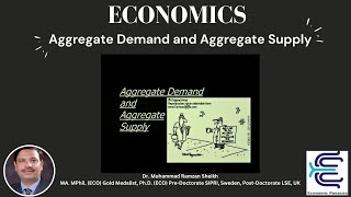 Aggregate Demand and Aggregate Supply  by DRMUHAMMAD RAMZAN SHEIKH [upl. by Llorrac]