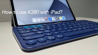 How To Connect Logitech K380 Bluetooth Keyboard To Multiple Devices  Mac  Windows  Android OS [upl. by Ignatzia383]