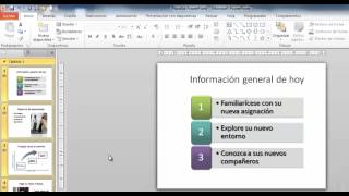 Crear secciones en PowerPoint 2010 [upl. by Plotkin]